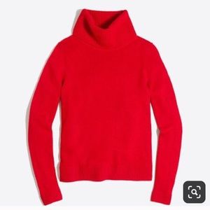 J-Crew Turtleneck Sweater - Red - S